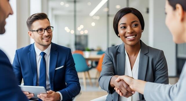 Homme d'affaires africain en costume — actifs stratégiques