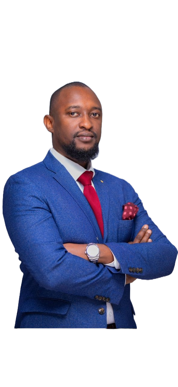 Portrait d'un dirigeant africain en costume